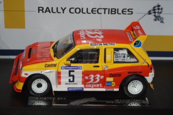 Sunstar MG Metro 6R4 cevennes Rally 1986 D.Auriol 5541 1:18