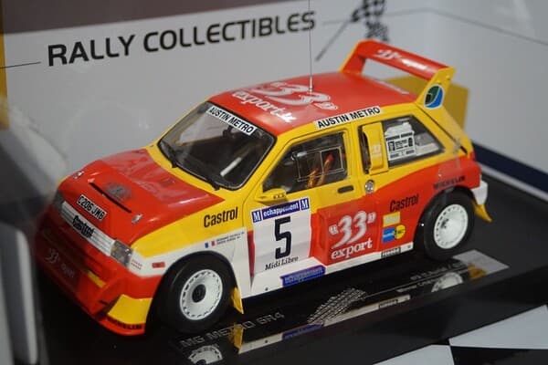 Sunstar MG Metro 6R4 cevennes Rally 1986 D.Auriol 5541 1:18