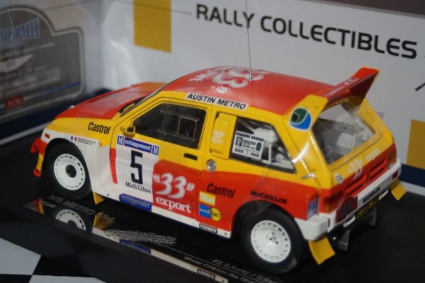 Sunstar MG Metro 6R4 cevennes Rally 1986 D.Auriol 5541 1:18