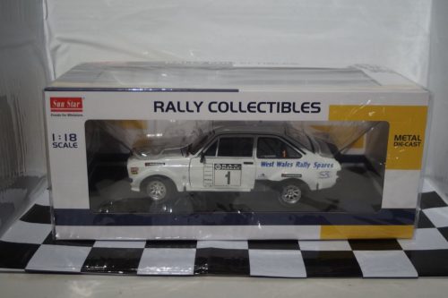 SunStar Ford Escort MK2 RS1800 Roger Albert Clark Rally 2009 1979 4499 1:18 Scale
