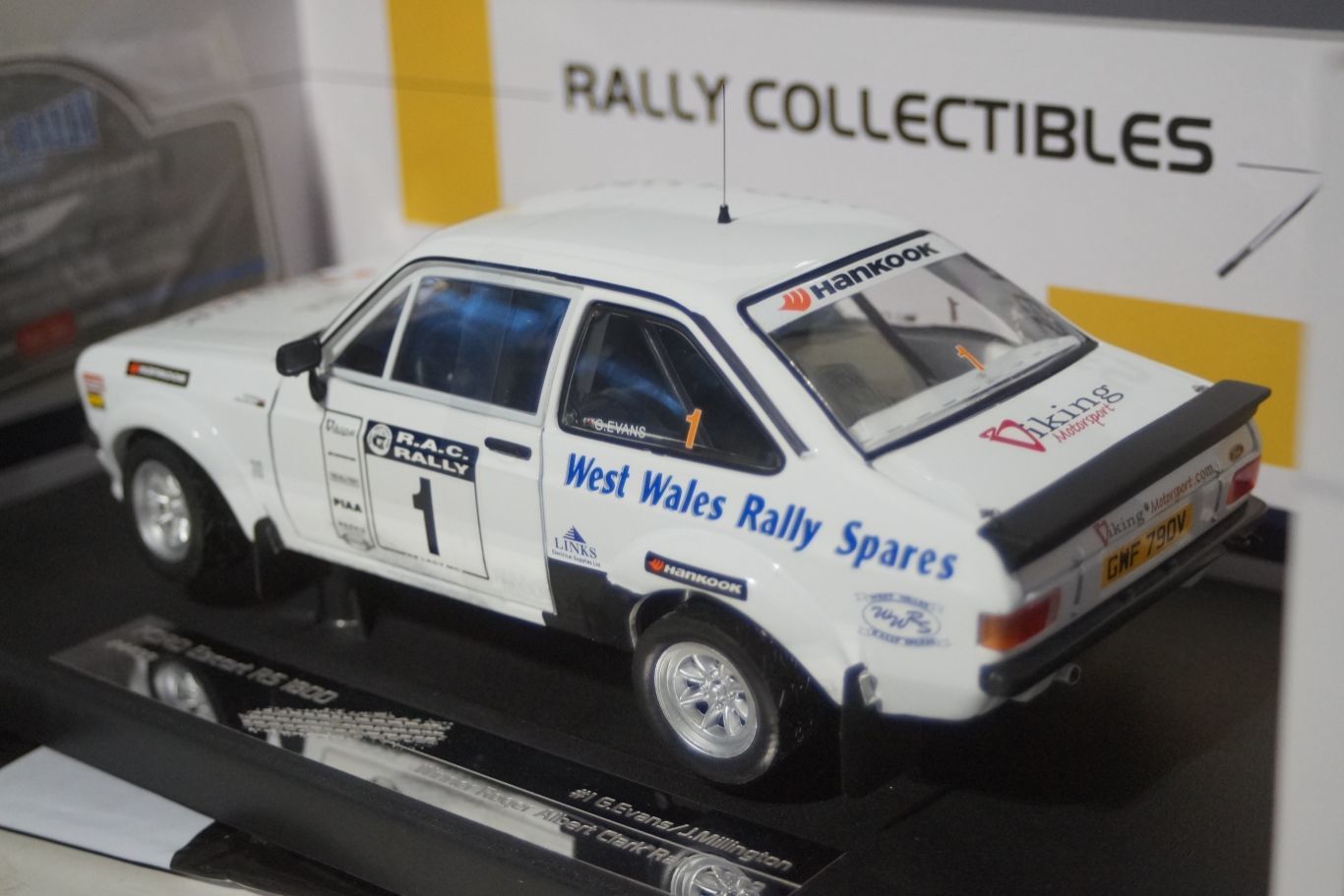 Ford Escort RS 1800 MK II Belga Haspengouw Rallye 1981 Droogmans 1:18 Sun Star e