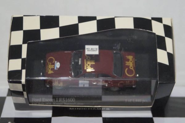 Minichamps ford escort mk1 rs1600 winner rac 1974 430 748101 1:43