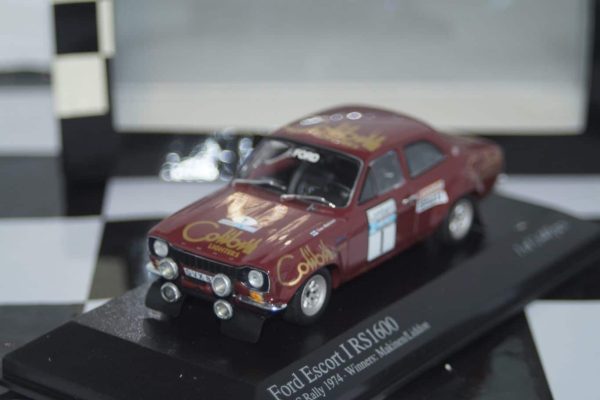 Minichamps ford escort mk1 rs1600 winner rac 1974 430 748101 1:43