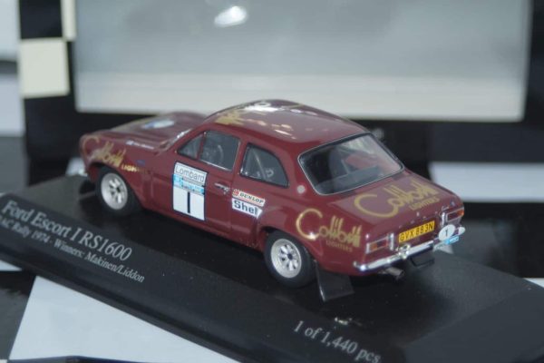 Minichamps ford escort mk1 rs1600 winner rac 1974 430 748101 1:43