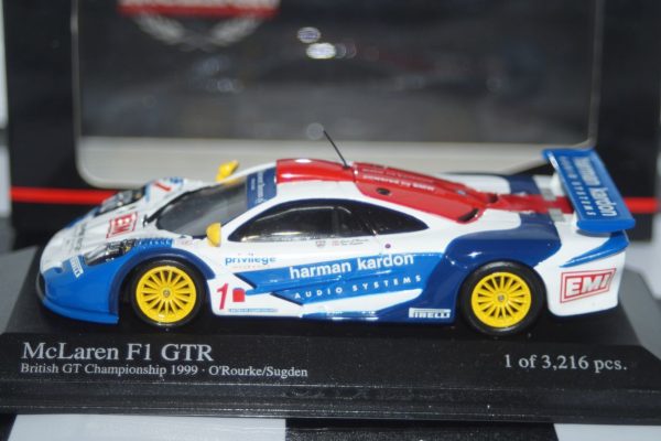 Minichamps mclaren f1 gtr british gtc 99 o`rourke 1974 530 194301 1:43