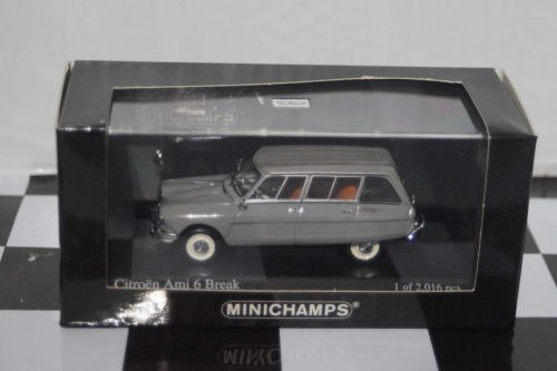 Minichamps Citroen AMi 6 Break 1967 Grey 1:43