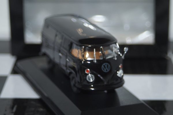 Minichamps vw t1 kastenwagen 1966 leichenwagen ltd 1008 black 052211 1:43