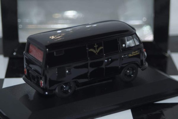 Minichamps vw t1 kastenwagen 1966 leichenwagen ltd 1008 black 052211 1:43