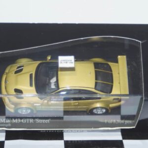 Minichamps bmw m3 gtr 2001 street yellow 1:43 400 012101