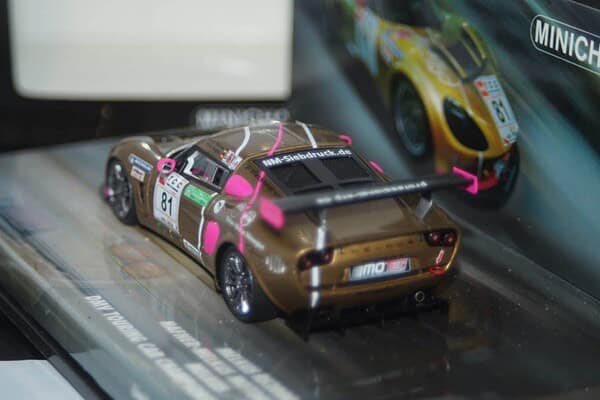Minichamps bmw m3 gtr 2001 street yellow 1:43 400 012101