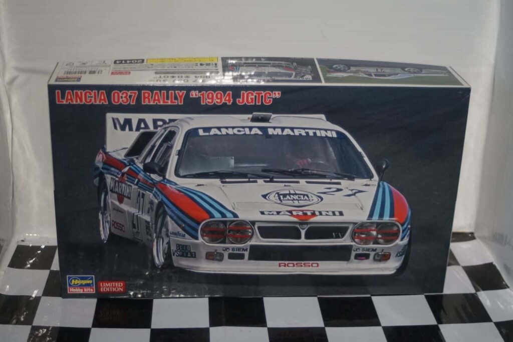 Kit Di Montaggio Hasegawa 1/24 Lancia 037 Rally Chardonnet, Plastica, Nuovo
