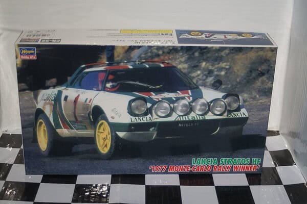 Hasegawa lancia stratos hf monte carlo 1977 s.munari  1:24 model kit has25032