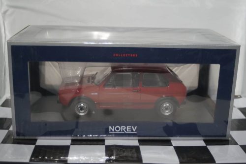 Volkswagen golf mk1 gti 1976 red 1:18 scale norev 188472