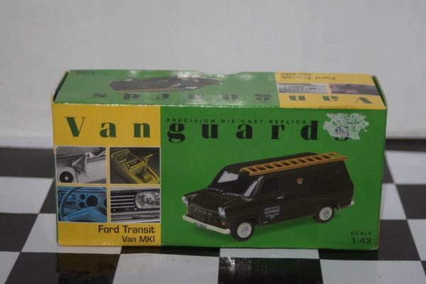 Vanguards austin mini van automobile association va14002 1:43 scale