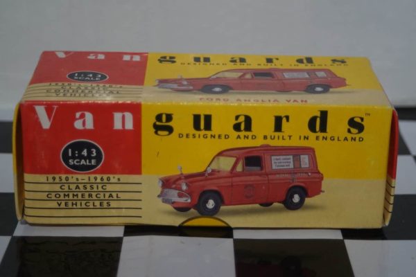 Vanguards austin mini van automobile association va14002 1:43 scale
