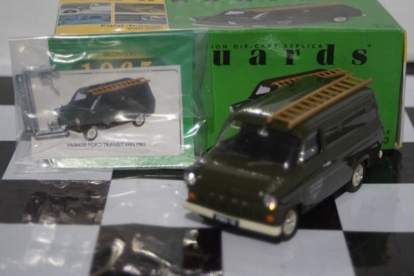 Vanguards austin mini van automobile association va14002 1:43 scale