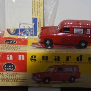 Vanguards austin mini van automobile association va14002 1:43 scale