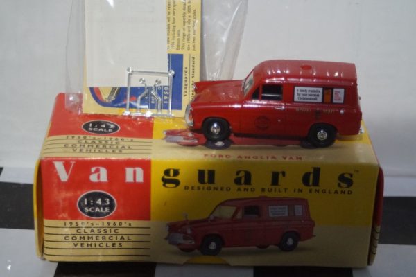 Vanguards austin mini van automobile association va14002 1:43 scale