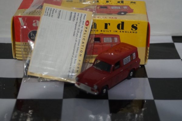 Vanguards austin mini van automobile association va14002 1:43 scale