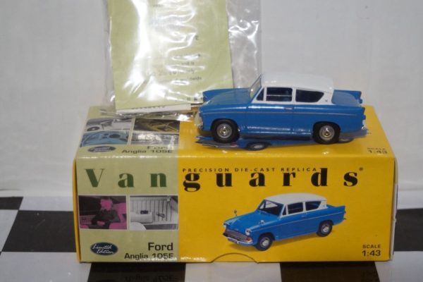 Vanguards austin mini van automobile association va14002 1:43 scale