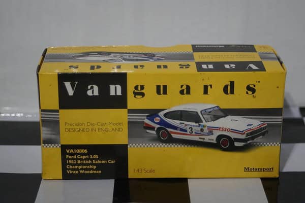 VanguardsFordCapriMkBritishSaloonCarsVA:Scale