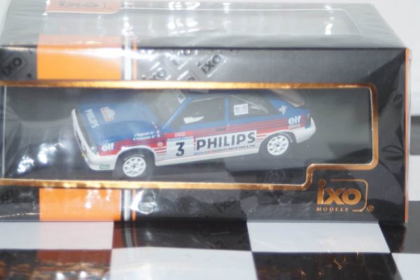 Ixo renault 11 turbo 1987 tour de corse j.ragnotti 1:43 rac310