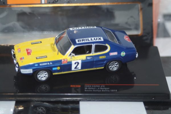 Ixo ford capri #2 sachs rallye baltic 1972 1:43 rac308