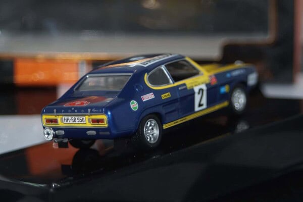 Ixo ford capri #2 sachs rallye baltic 1972 1:43 rac308