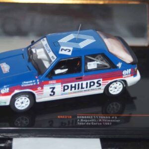 Ixo renault 11 turbo 1987 tour de corse j.ragnotti 1:43 rac310