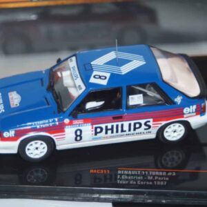 Ixo renault 5 turbo tour de corse #32 1984 d.auriol 1:43 rac152