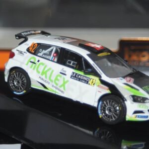 Ixo volkswagen polo gti r5 #42 monte carlo 2020 o.burri 1:43 ram752