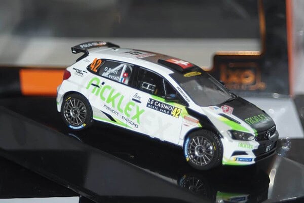 Ixo volkswagen polo gti r5 #42 monte carlo 2020 o.burri 1:43 ram752