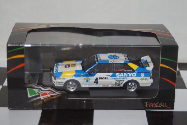 Subaru impreza rallye safari 1999 1:43rd scale rr.ke 06 trofeu