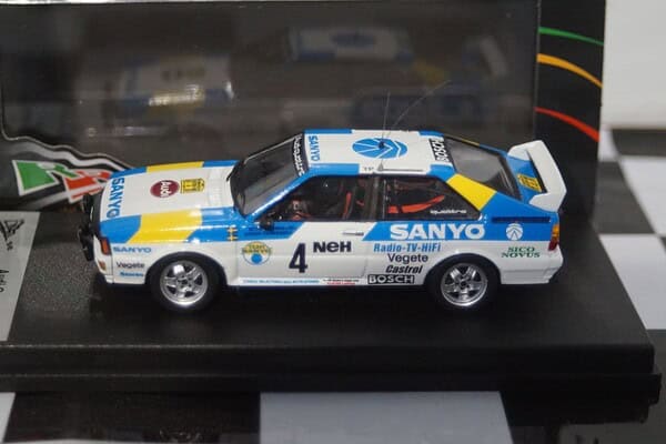 Subaru impreza rallye safari 1999 1:43rd scale rr.ke 06 trofeu