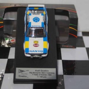 Subaru impreza rallye safari 1999 1:43rd scale rr.ke 06 trofeu
