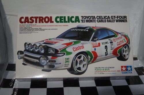 Tamiya Toyota Celica GT-FOUR Rallye Monte Carlo 1993 1:24 Plastic