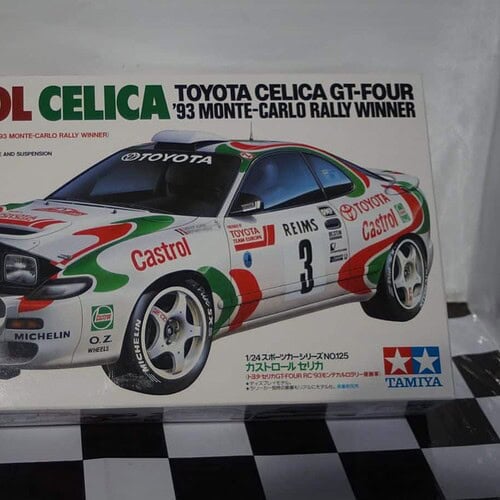 Tamiya Toyota Celica GT-FOUR Rallye Monte Carlo 1993 1:24 Plastic