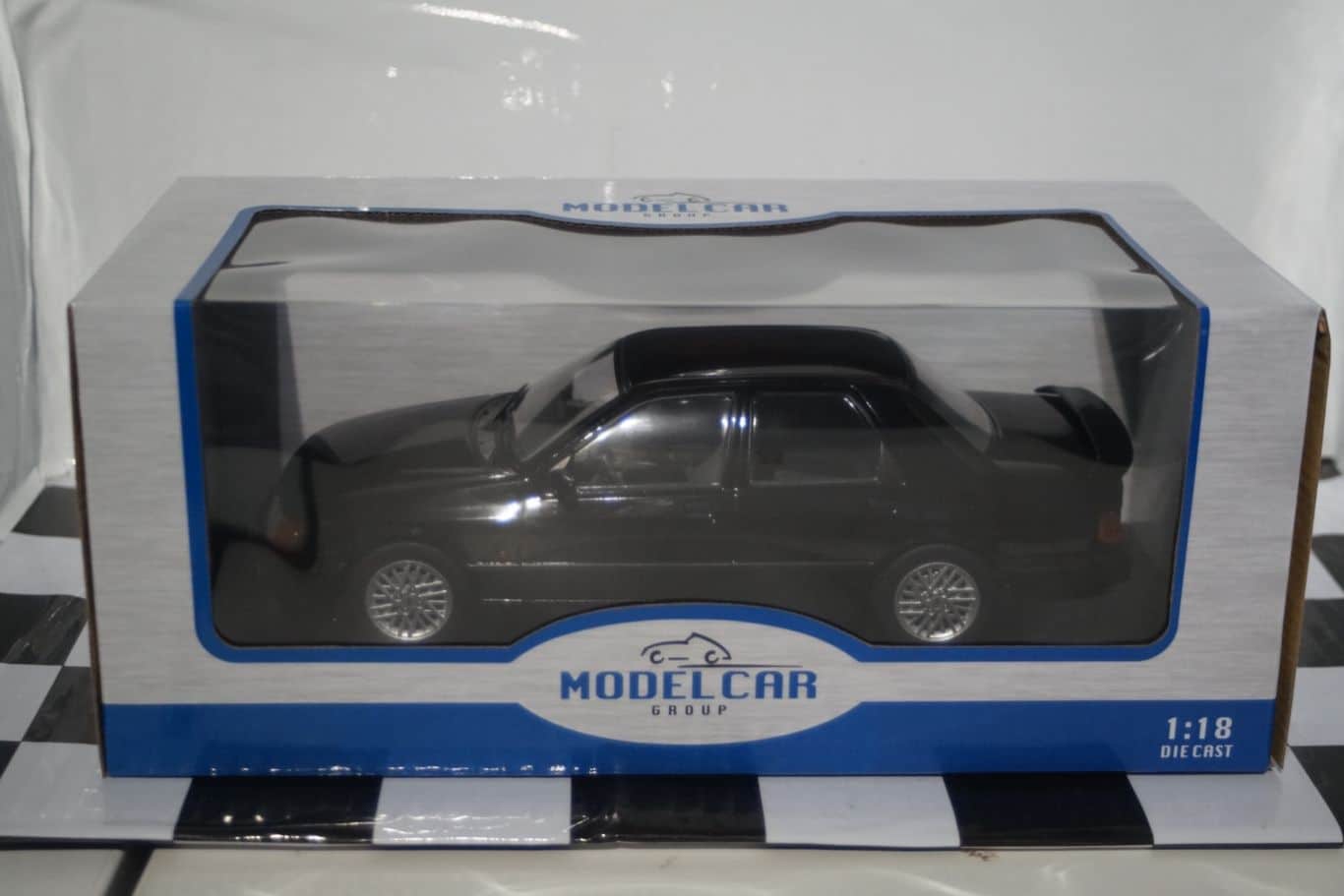 MODELCAR Group Ford Sierra Sapphire Cosworth Black 1:18 Scale MCG18173