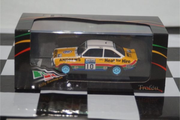 Trofeu ford escort mk2 rac rally 1979 r.brookes 1:43rd rr.uk 61