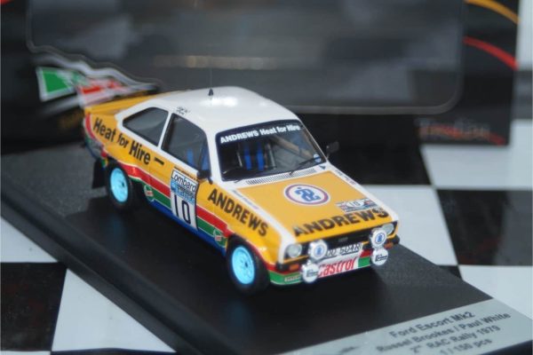 Trofeu ford escort mk2 rac rally 1979 r.brookes 1:43rd rr.uk 61