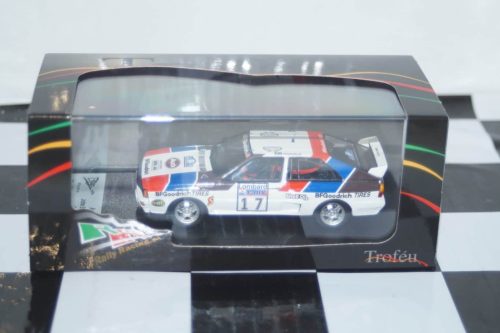 Audi quattro scottish rally 1985 m.mouton1:43rd scale rr.uk 62 trofeu