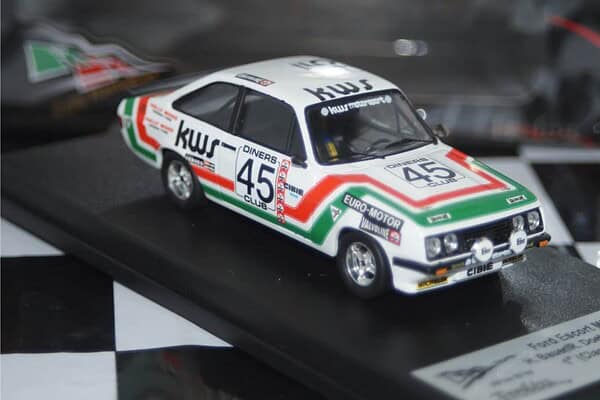 Ford escort mk2 norisring 1976 k.ludwig rr.de 35 trofeu resin