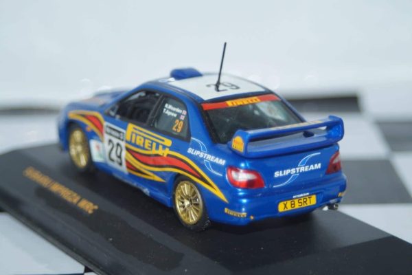 Ixo subaru impreza wrc 01 n.weardon network q rac rally 2001 code 3