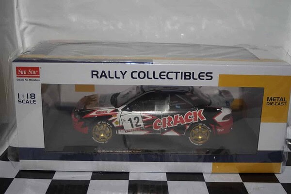Sunstar ford escort rs turbo 1984 white 4963r 1:18 scale