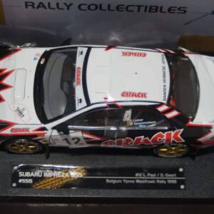 Sunstar ford escort rs turbo 1984 white 4963r 1:18 scale