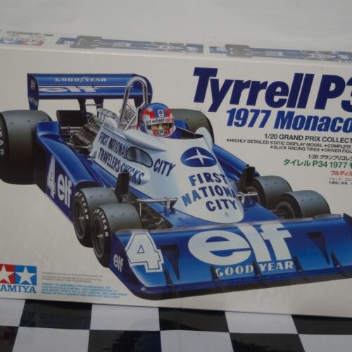Tamiya tyrrell p34 6 wheeler monaco 1/20 scale no20053*2000
