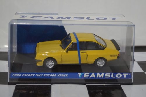 Team slot ford escort mk2 rs2000 x pack roadcar yellow 13002