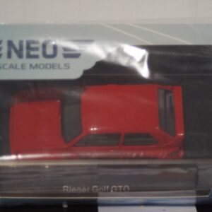 Neo volkswagen golf 1 gto red 1:43 scale neo45828 resin