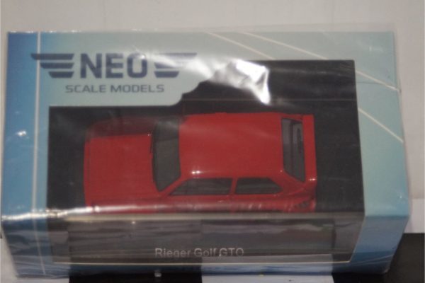 Neo volkswagen golf 1 gto red 1:43 scale neo45828 resin
