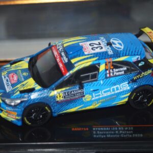 Ixo hyundai i20 coupe wrc monte carlo 2019 s.loeb 1:43 diecast ram701